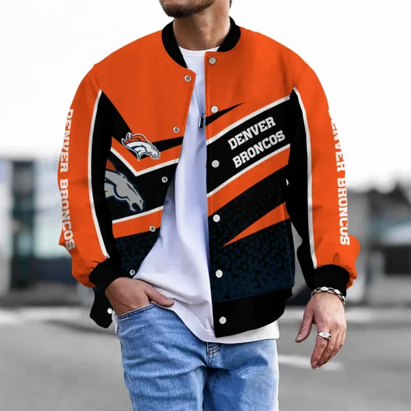 Denver Broncos Unisex Exclusive Styles Varsity Jacket SPTBBJACKET597