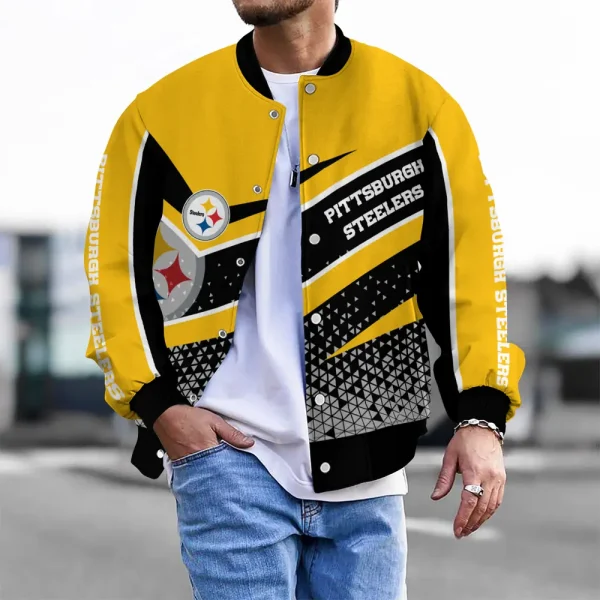Pittsburgh Steelers Unisex Exclusive Styles Varsity Jacket SPTBBJACKET614