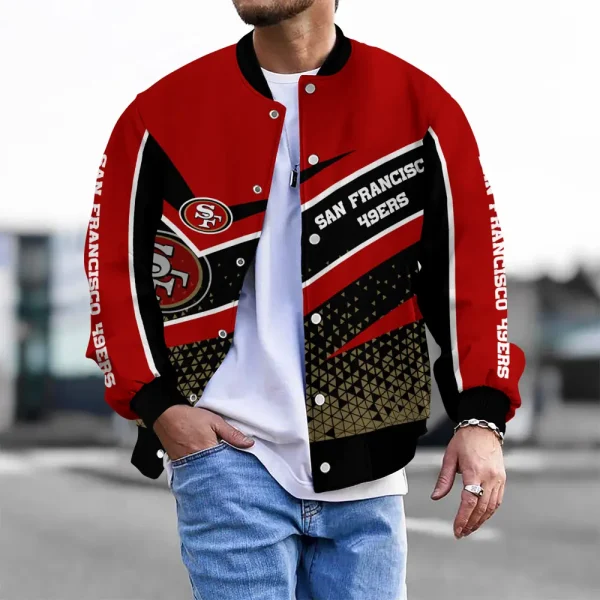 San Francisco 49ers Unisex Exclusive Styles Varsity Jacket SPTBBJACKET615