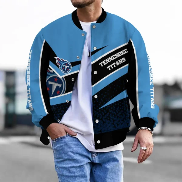 Tennessee Titans Unisex Exclusive Styles Varsity Jacket SPTBBJACKET618