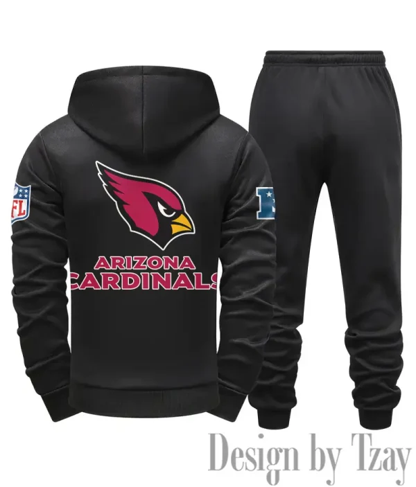 Arizona Cardinals Men Fall&winter Daily Casual Sporty Jogging Suit Urban Fashion SPTMDCSJS001 - Image 4