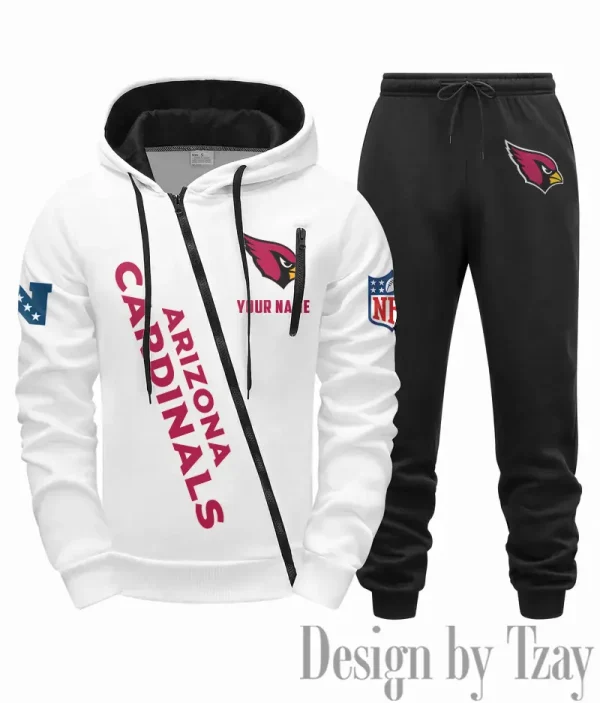 Arizona Cardinals Men Fall&winter Daily Casual Sporty Jogging Suit Urban Fashion SPTMDCSJS001 - Image 7