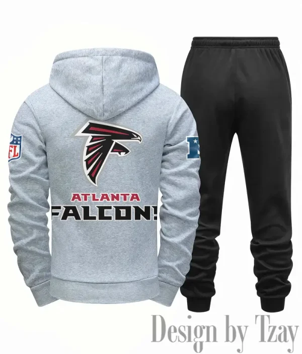 Atlanta Falcons Men Fall&winter Daily Casual Sporty Jogging Suit Urban Fashion SPTMDCSJS002 - Image 4