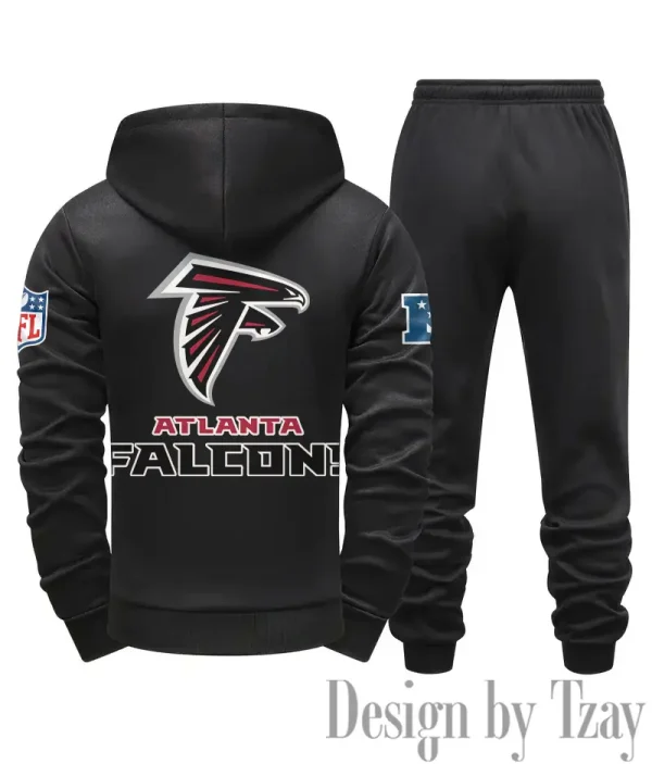 Atlanta Falcons Men Fall&winter Daily Casual Sporty Jogging Suit Urban Fashion SPTMDCSJS002 - Image 6