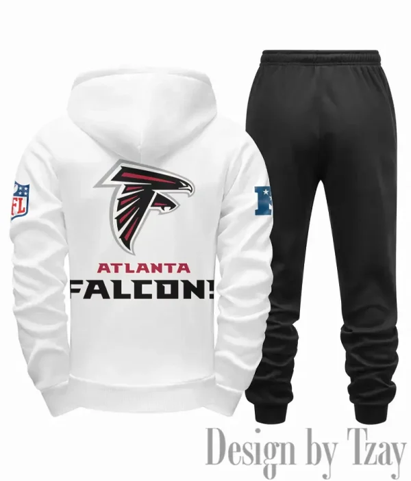 Atlanta Falcons Men Fall&winter Daily Casual Sporty Jogging Suit Urban Fashion SPTMDCSJS002 - Image 2