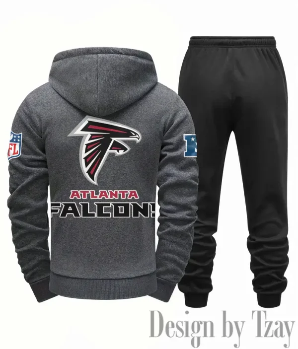 Atlanta Falcons Men Fall&winter Daily Casual Sporty Jogging Suit Urban Fashion SPTMDCSJS002 - Image 8