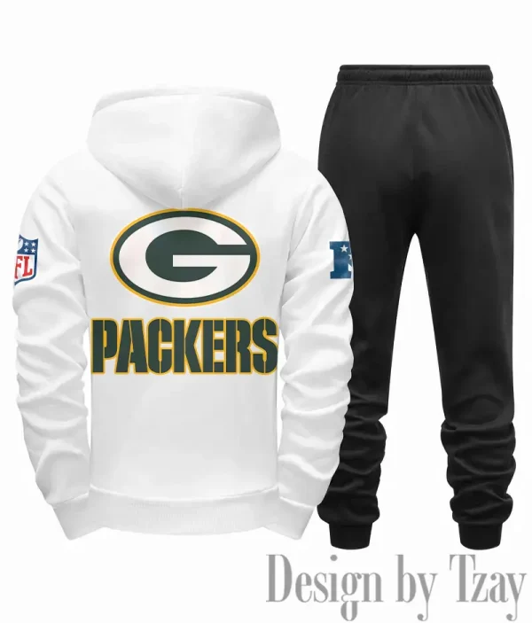 Green Bay Packers Men Fall&winter Daily Casual Sporty Jogging Suit Urban Fashion SPTMDCSJS012 - Image 2