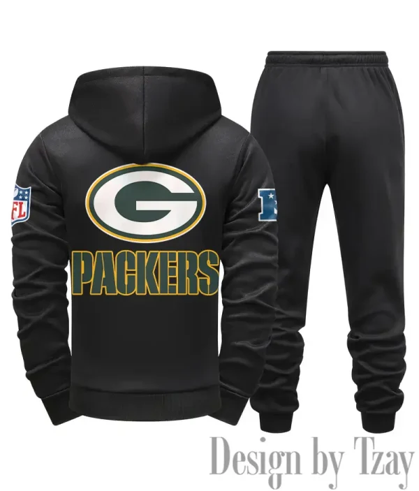 Green Bay Packers Men Fall&winter Daily Casual Sporty Jogging Suit Urban Fashion SPTMDCSJS012 - Image 6