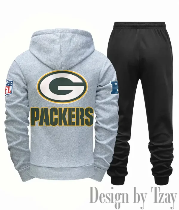 Green Bay Packers Men Fall&winter Daily Casual Sporty Jogging Suit Urban Fashion SPTMDCSJS012 - Image 8