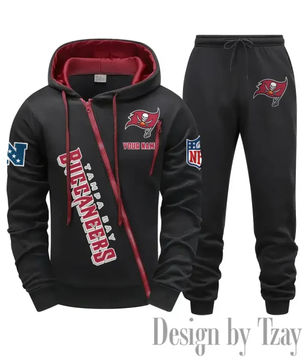 Tampa Bay Buccaneers Men Fall&winter Daily Casual Sporty Jogging Suit Urban Fashion SPTMDCSJS030