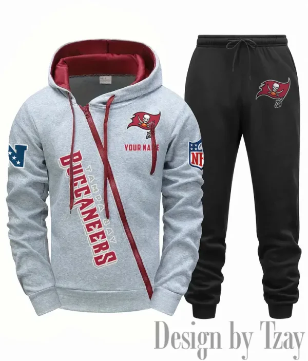 Tampa Bay Buccaneers Men Fall&winter Daily Casual Sporty Jogging Suit Urban Fashion SPTMDCSJS030 - Image 7