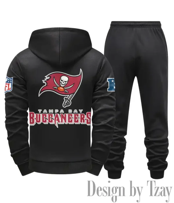 Tampa Bay Buccaneers Men Fall&winter Daily Casual Sporty Jogging Suit Urban Fashion SPTMDCSJS030 - Image 2