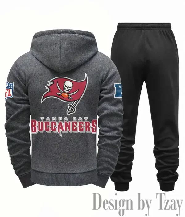 Tampa Bay Buccaneers Men Fall&winter Daily Casual Sporty Jogging Suit Urban Fashion SPTMDCSJS030 - Image 4