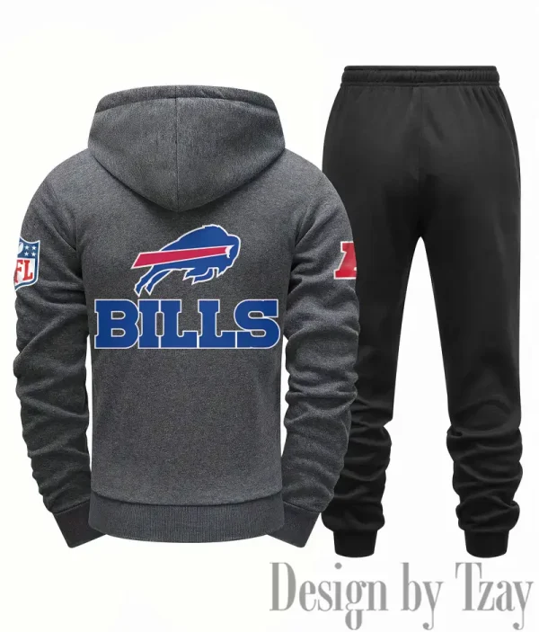 Buffalo Bills Men Fall&winter Daily Casual Sporty Jogging Suit Urban Fashion SPTMDCSJS004 - Image 8