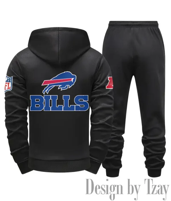 Buffalo Bills Men Fall&winter Daily Casual Sporty Jogging Suit Urban Fashion SPTMDCSJS004 - Image 2