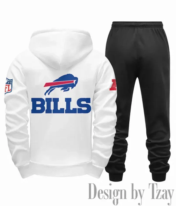 Buffalo Bills Men Fall&winter Daily Casual Sporty Jogging Suit Urban Fashion SPTMDCSJS004 - Image 4
