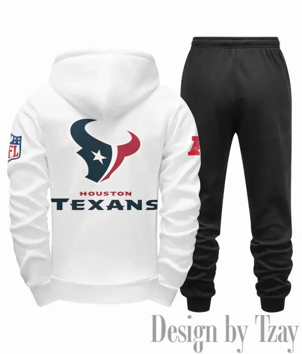Houston Texans Men Fall&winter Daily Casual Sporty Jogging Suit Urban Fashion SPTMDCSJS013 - Image 6