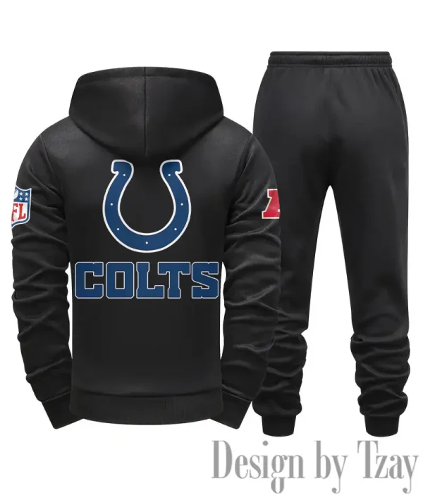 Indianapolis Colts Men Fall&winter Daily Casual Sporty Jogging Suit Urban Fashion SPTMDCSJS014 - Image 4