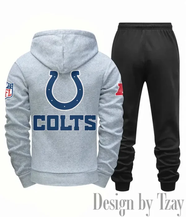 Indianapolis Colts Men Fall&winter Daily Casual Sporty Jogging Suit Urban Fashion SPTMDCSJS014 - Image 8