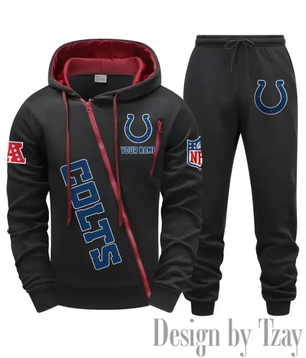 Indianapolis Colts Men Fall&winter Daily Casual Sporty Jogging Suit Urban Fashion SPTMDCSJS014 - Image 3