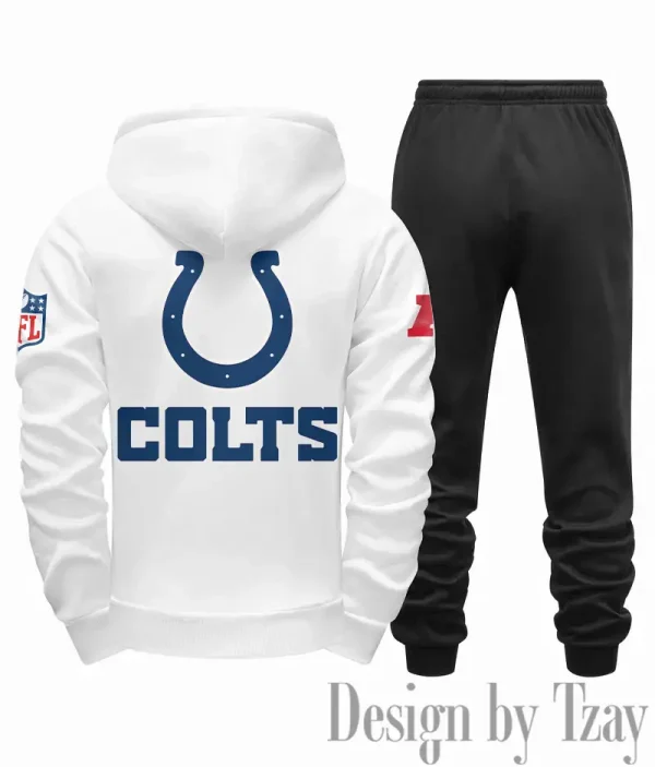 Indianapolis Colts Men Fall&winter Daily Casual Sporty Jogging Suit Urban Fashion SPTMDCSJS014 - Image 2