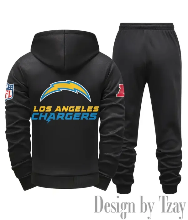 Los Angeles Chargers Men Fall&winter Daily Casual Sporty Jogging Suit Urban Fashion SPTMDCSJS018 - Image 4