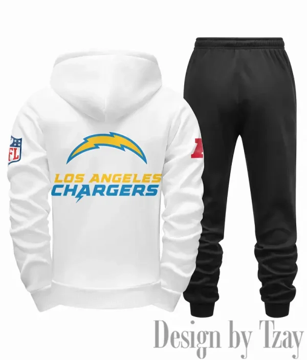Los Angeles Chargers Men Fall&winter Daily Casual Sporty Jogging Suit Urban Fashion SPTMDCSJS018 - Image 6