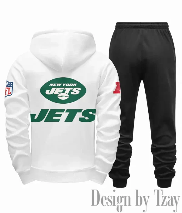 New York Jets Men Fall&winter Daily Casual Sporty Jogging Suit Urban Fashion SPTMDCSJS025 - Image 8