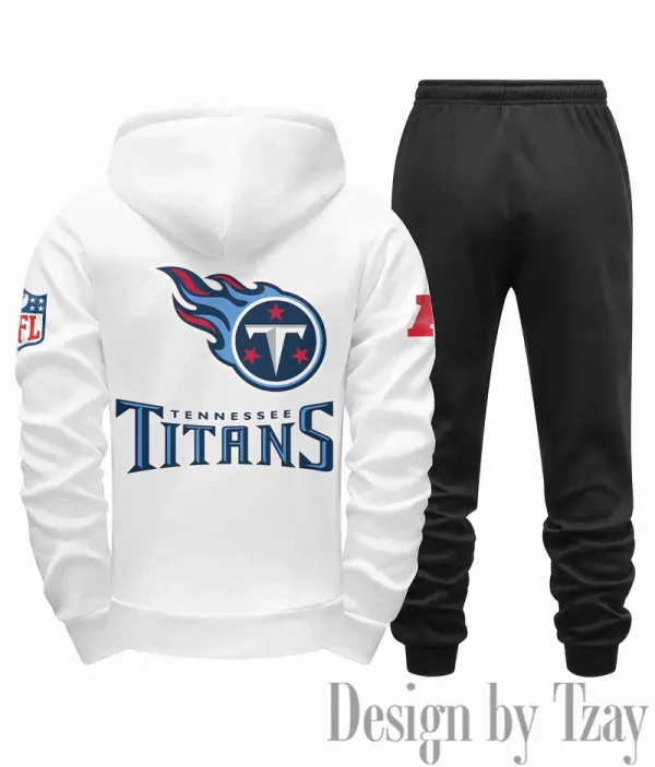 Tennessee Titans Men Fall&winter Daily Casual Sporty Jogging Suit Urban Fashion SPTMDCSJS031 - Image 8