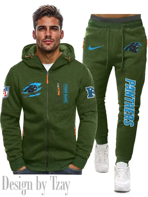 Carolina Panthers 2D Zipper Hoodie And Jogger Spring Autumn Fashion 2025 SPTM2DZHAJ257 - Image 4