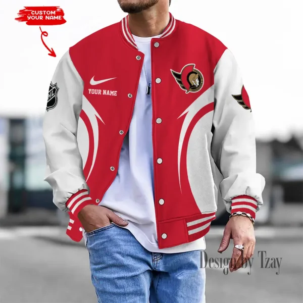 Ottawa Senators NHL Unisex Exclusive Styles Varsity Jacket SPTBBJACKET468