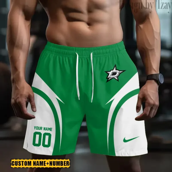 Dallas Stars NHL Men's Shorts Sport Lightweight Casual Workout style 2025 BGSHORT613