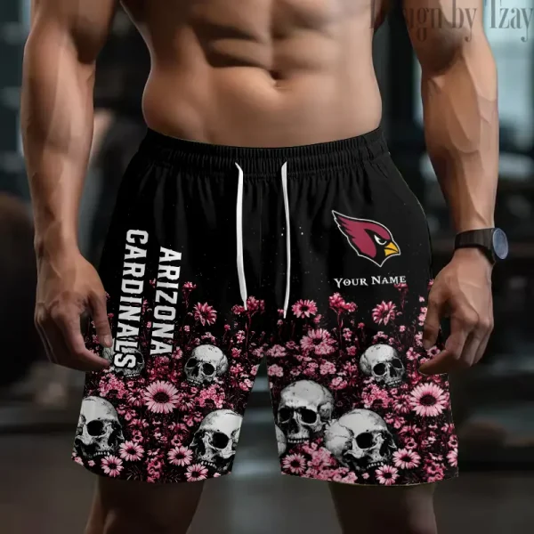 Arizona Cardinals NHL Men's Shorts Sport Lightweight Casual Workout style 2025 BGSHORT637