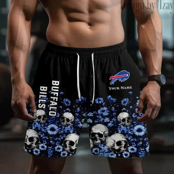 Buffalo Bills NHL Men's Shorts Sport Lightweight Casual Workout style 2025 BGSHORT640