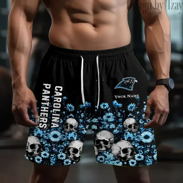 Carolina Panthers NHL Men's Shorts Sport Lightweight Casual Workout style 2025 BGSHORT641
