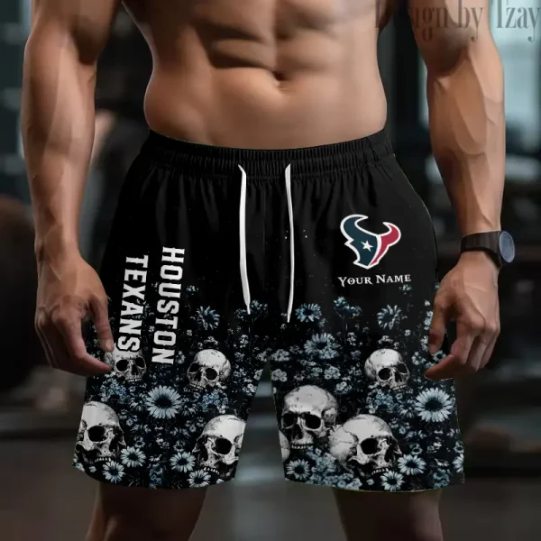 Houston Texans NHL Men's Shorts Sport Lightweight Casual Workout style 2025 BGSHORT649