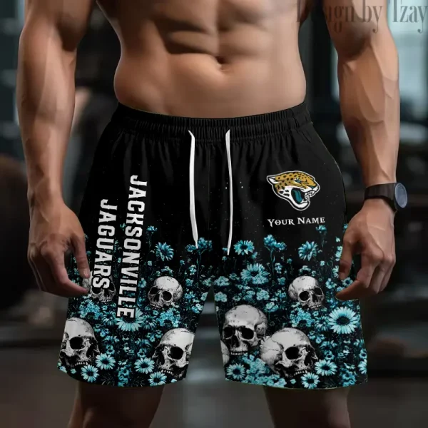 Jacksonville Jaguars NHL Men's Shorts Sport Lightweight Casual Workout style 2025 BGSHORT651