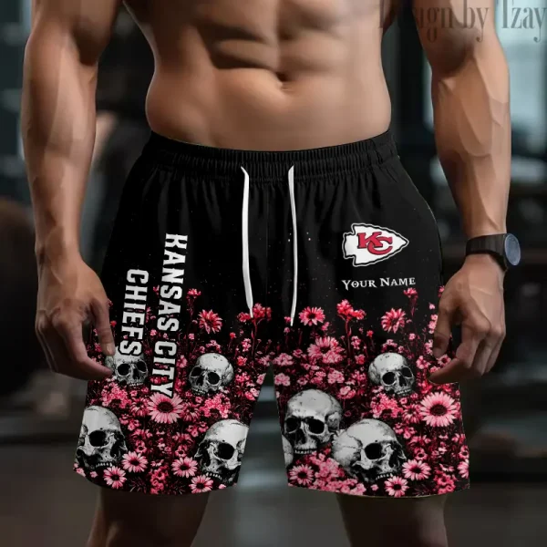 Kansas City Chiefs NHL Men's Shorts Sport Lightweight Casual Workout style 2025 BGSHORT652