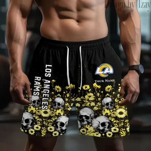 Los Angeles Rams NHL Men's Shorts Sport Lightweight Casual Workout style 2025 BGSHORT655