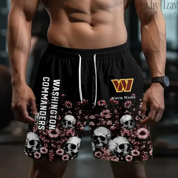 Washington Commanders NHL Men's Shorts Sport Lightweight Casual Workout style 2025 BGSHORT668