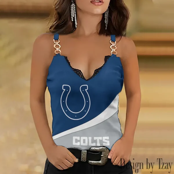 Indianapolis Colts NFL Holiday Party Chain Strap Tank top Shirt Style 2025 SPTWCSTT602