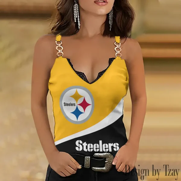 Pittsburgh Steelers NFL Holiday Party Chain Strap Tank top Shirt Style 2025 SPTWCSTT615