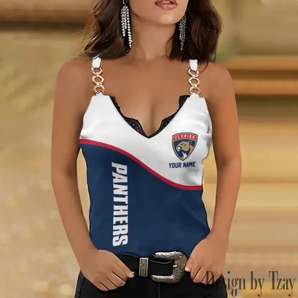 Florida Panthers NFL Holiday Party Chain Strap Tank top Shirt Style 2025 SPTWCSTT630