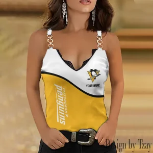 Pittsburgh Penguins NFL Holiday Party Chain Strap Tank top Shirt Style 2025 SPTWCSTT640