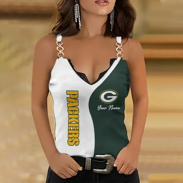 Green Bay Packers Holiday Party Chain Strap Tank top Shirt Style 2025 SPTWCSTT664