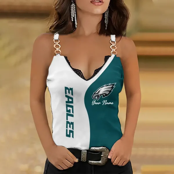 Philadelphia Eagles Holiday Party Chain Strap Tank top Shirt Style 2025 SPTWCSTT678