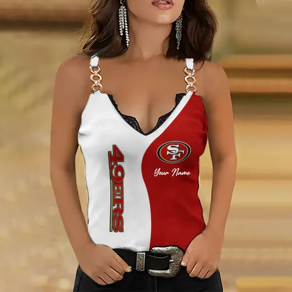 San Francisco 49ers Holiday Party Chain Strap Tank top Shirt Style 2025 SPTWCSTT680