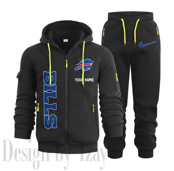 Buffalo Bills Sports Tracksuit Jogging Men's Clothing Casual for Men Daily Style 2025 SPTSTJM036 - Image 3
