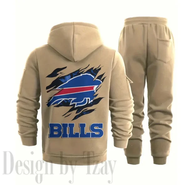 Buffalo Bills Sports Tracksuit Jogging Men's Clothing Casual for Men Daily Style 2025 SPTSTJM036 - Image 6