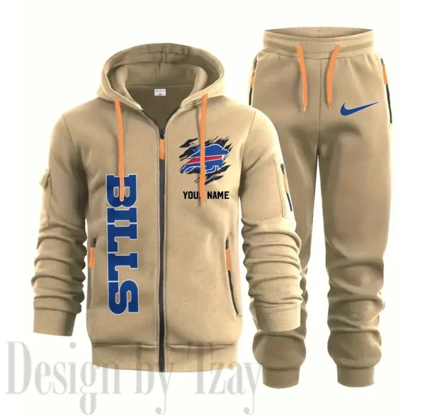 Buffalo Bills Sports Tracksuit Jogging Men's Clothing Casual for Men Daily Style 2025 SPTSTJM036 - Image 5